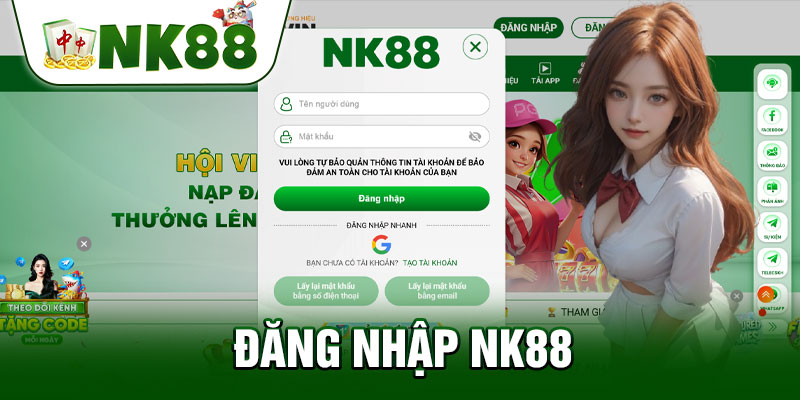 Đăng Nhập NK88
