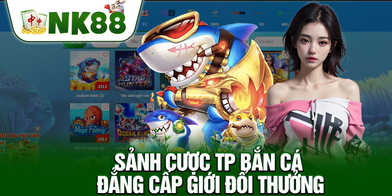 Sảnh Cược TP Bắn Cá Đẳng Cấp Giới Đổi Thưởng